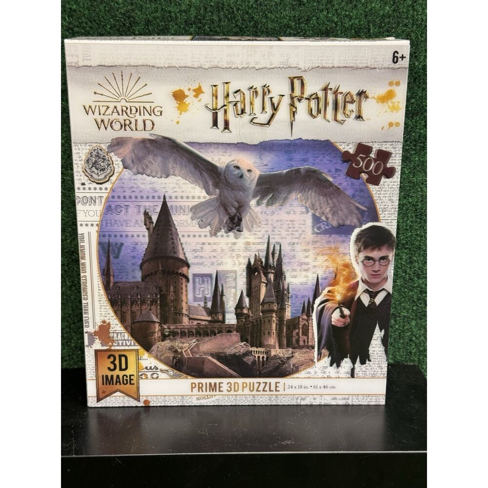 Harry Potter 3D 500 Piece Jigsaw Puzzle
